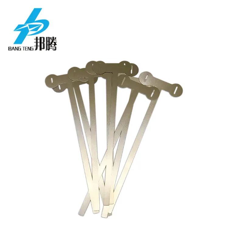 锂电池焊接连接器 T 形 0.1mm 18650 镀镍片 电池用镍片 纯镍价格 锂电池连接器 锂电池
