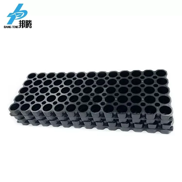18650-5X13p 支架，直径 18.5mm，间距 19.5mm/材质 ABS 18650免组装平板支架 电池座 AA 电池座