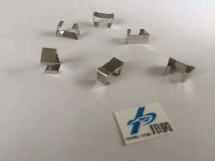 冲压不锈钢弹簧夹 SUS 301 变压器铁夹 骨架变压器摩托车零件 不锈钢 铁氧体磁芯精密冲压
