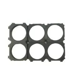 Braket Baterai Sel Spacer Sarang Tunggal Rakit 4X5 Ruang 18650 21700 26650 32700 Pemegang