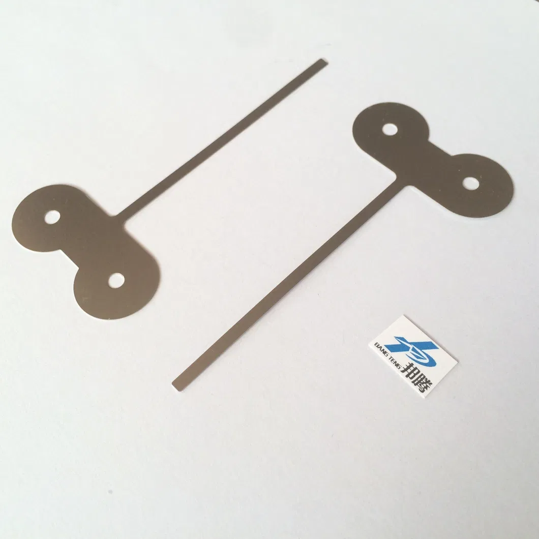 制造定制电池镍片点焊端子电池片 0.2mm 纯镍片 锂电池连接器纯镍价格