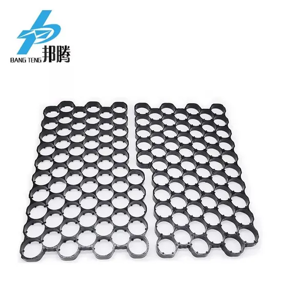 Pemegang Baterai Plastik Tipe Sarang Lebah Grosir 7s10p 18650 Jarak 19mm 18650 Pemegang Baterai Lithium