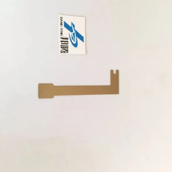 Produits OEM 18650 Batterie Lithium Konektor Solder Tembaga Murni Tipe L 18650 Konektor Baterai Tembaga Konektor Pengelasan Titik