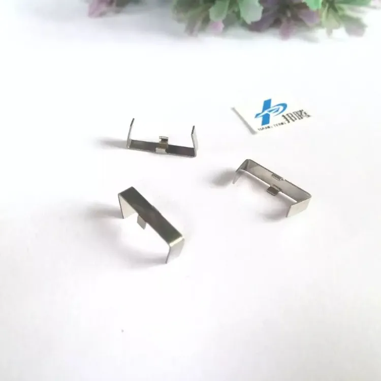 精密冲压不锈钢夹 变压器 Uu9.8 变压器夹高频端子夹 骨架变压器不锈钢