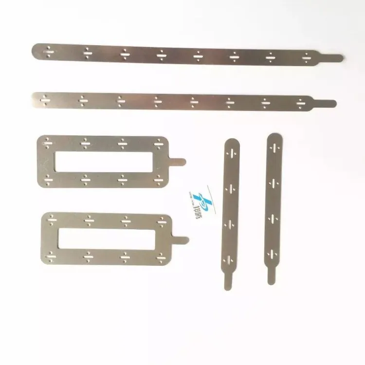 批发 0.15mm 18650 电池连接器焊片 18.5mm 距离镍片 18650 8p 纯镍片锂电池连接器纯镍价格