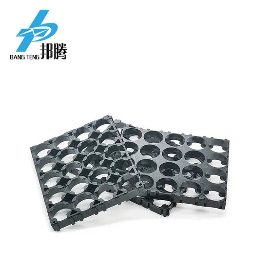 Braket Baterai Plastik Lithium Kustom 18650 Sel ABS+PC 18650 5s4p Penampung Baterai Plastik Penampung Sel Baterai Penyimpanan Baterai Pengisi Daya Baterai