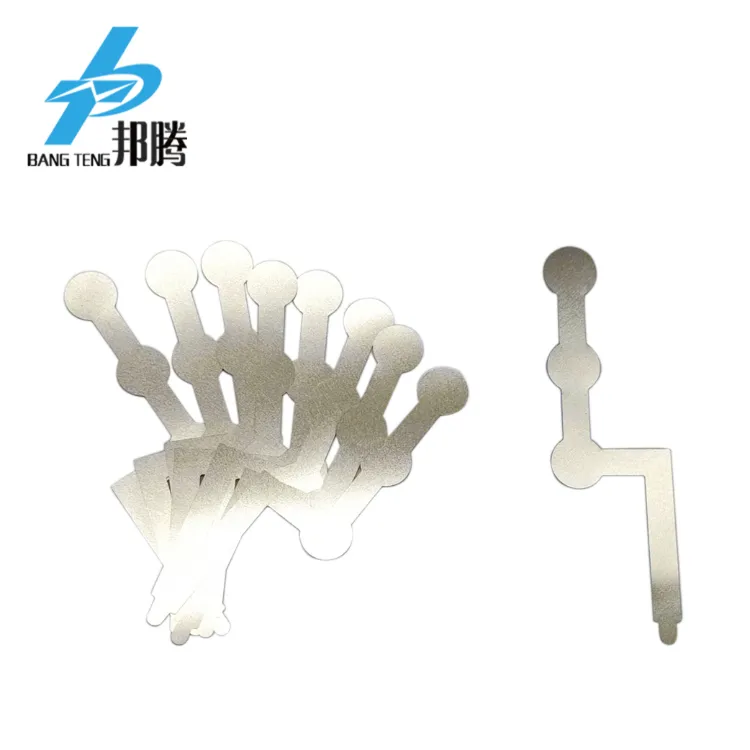板纯镍价格 18650电池组锂电池连接器的18.5毫米间距镀镍极耳镍电池极板纯镍价格