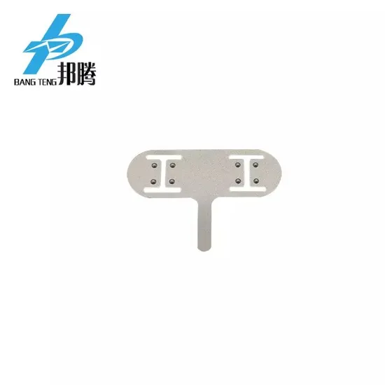 Grosir 18650 Konektor Baterai Lithium Pelat Nikel 0.2mm Tab Nikel 18.5mm Lembaran Nikel Murni Cetakan untuk Busbar Baterai Nikel Konektor Baterai Lithium
